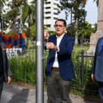 Ediles participaron del acto por el Bicentenario de Bolivia