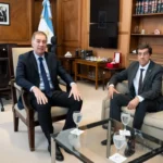 Carlos Sadir se reunió con el ministro del Interior de la Nación